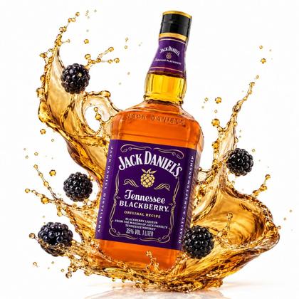 Imagem de Whisky Jack Daniels Blackberry Tennessee Whiskey e Licor de Amora 1L