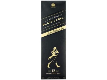 Imagem de Whisky Johnnie Walker Black Label Escocês 12 anos - 1L