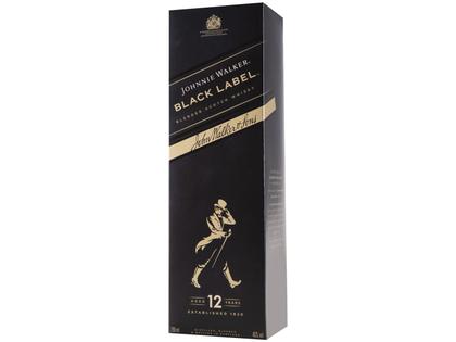 Whisky Johnnie Walker Escocês Black Label - 12 anos Blended 750ml Imagem de Whisky Johnnie Walker Escocês Black Label