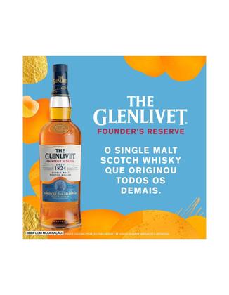 Imagem de Whisky The Glenlivet Founder's Reserve 750ml com Cartucho