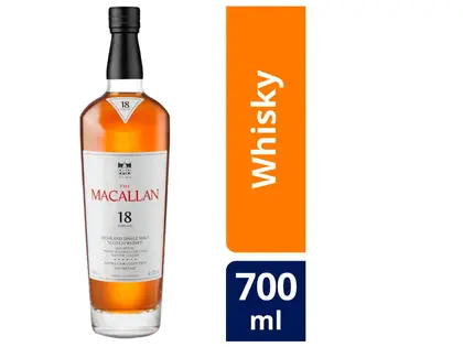 Whisky The Macallan Double Cask Single Malt 18 Anos Escocês 700ml