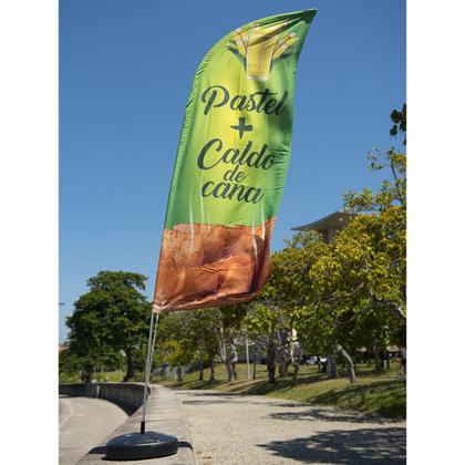 Imagem de Wind Banner 3mt Pastel + Caldo De Cana  Kit C/ 2unds