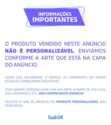 Imagem de Wind Banner Dupla Face 3mt Completo Açaí - Kit C/ 3unds