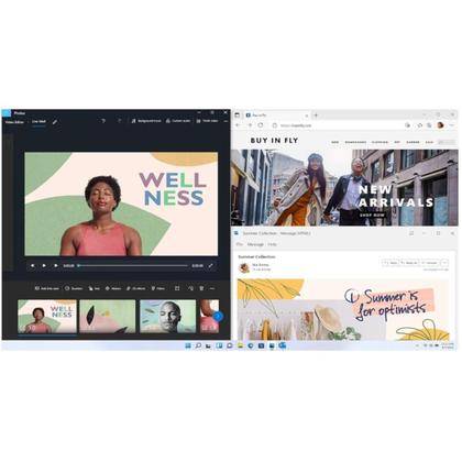 Windows 11 Home, 32/64 Bits, Licença Original, Chave Vitalícia - Microsoft Imagem de Windows 11 Home, 32/64 Bits, Licença Original, Chave Vitalícia
