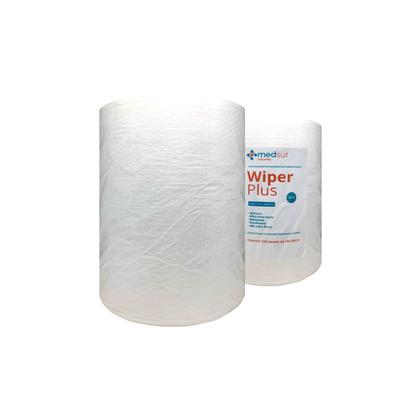 Imagem de Wiper x45 plus pano de limpeza profissional 26cm x 26cm 600 panos - 01 rolo