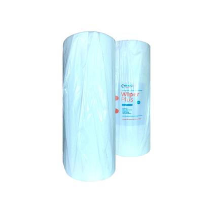 Imagem de Wiper X60 Plus Pano de Limpeza Profissional 40x26cm Rolo com 300 Panos Absorventes e Resistentes para Uso Industrial, Cozinha e Manutenção