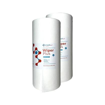 Imagem de WIPER X80 PLUS Pano de Limpeza Profissional 40x26cm c/300 panos - 01 Rolo