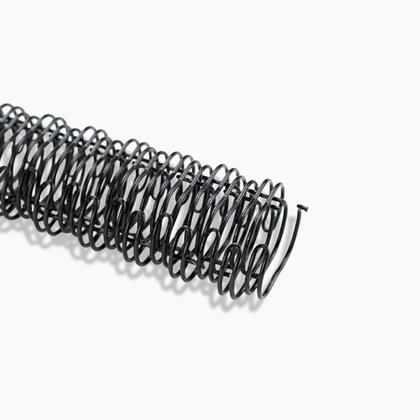 Imagem de Wire-o Arame para Encadernação Yukari Crafts 5/8" Preto com 4 Unidades - 186031