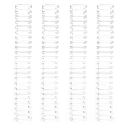 Imagem de Wire-o Branco 1,5x28cm para Encadernadora The Cinch We R - 4 Unidades