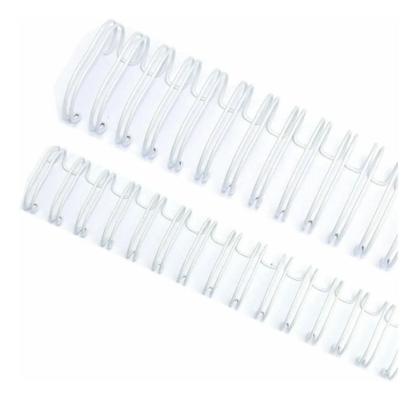 Imagem de Wire-o para Encadernação 2x1 A4 Branco 3/4 para 140fls 50un