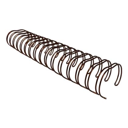 Imagem de Wire-o para Encadernação 2X1 A4 Bronze 1" para 200fls 04un