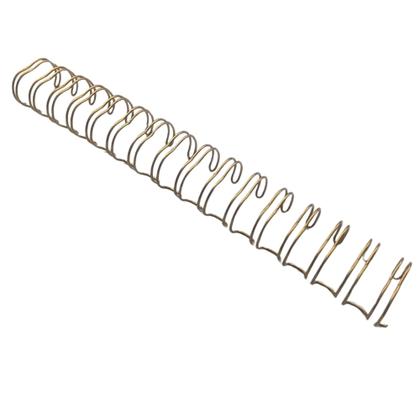Wire-o para Encadernação 2x1 A4 Dourado 1 1/4 para 270 fls 04un - Marpax Imagem de Wire-o para Encadernação 2x1 A4 Dourado 1 1/4 para 270 fls 04un