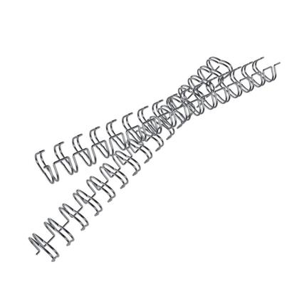 Imagem de Wire-o para Encadernação 2x1 A5 Prata 1 1/4 para 270 fls 04un