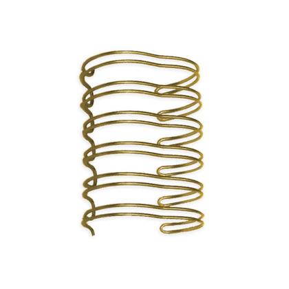 Imagem de Wire-o para Encadernadora Mimo Binding - Dourado - 5/8 in - 20 Unids