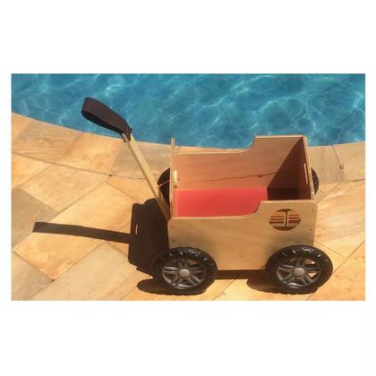 Imagem de Woodbox - Carrinho Multiuso de Madeira - Camará