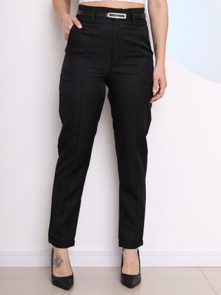 Imagem de WWZ FASHION Calça em Gabardine com Dobra na Barra G8426