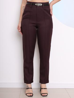 Imagem de WWZ FASHION Calça em Gabardine com Dobra na Barra G8426