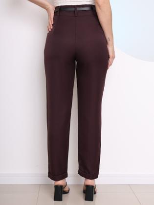 Imagem de WWZ FASHION Calça em Gabardine com Dobra na Barra G8426