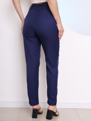 Imagem de WWZ FASHION Calça em Gabardine com Dobra na Barra G8426