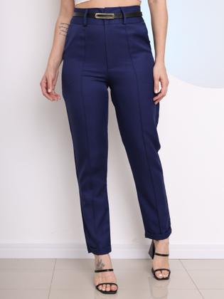 Imagem de WWZ FASHION Calça em Gabardine com Dobra na Barra G8426