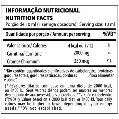 Imagem de X-Carnitine Liquid 480ml - Under Labz - Under Labz Hard Nutrition