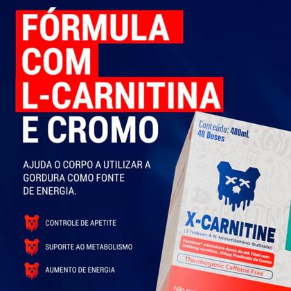 beneficios da l carnitina liquida X Carnitine Liquid Under Labz Líquida 480ml - L-Carnitina 5-amino-1mq 10 vial kit Anti Oxidant Flavour:Ghostbusters™ Slimer