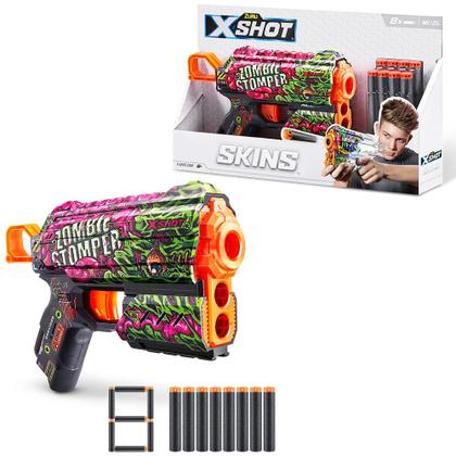 Imagem de X-shot - skins - flux - 8 Dardos - Zombie Stomper