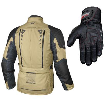 X11 Expedition Jaqueta Cerrado Bege Verde Parca Luva Havoc