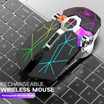 Imagem de X13 2.4G Wireless Gaming Mouse 6 Button 2400DPI USB Recarregável Mouse Óptico Mouse óptico mouse óptico para PC computador gamer