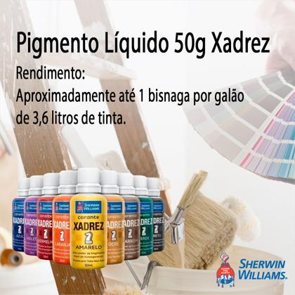 Imagem de Xadrez Corante Liquido 50ml Diversas Cores - Kit 2 Unidades