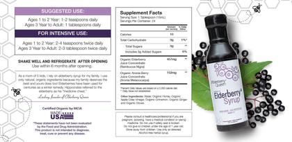 Imagem de Xarope de sabugueiro Elderberry Queen Organic 355ml Immune Support