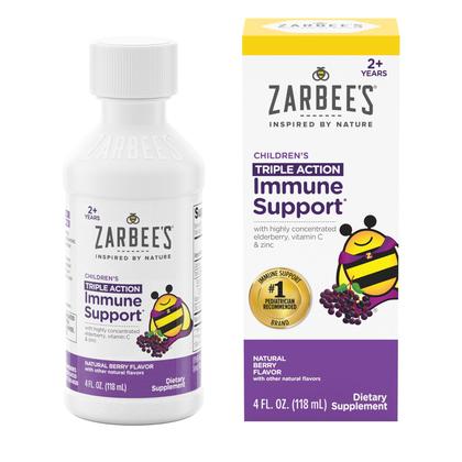 Imagem de Xarope de Sabugueiro Zarbee's para Crianças - 120ml com Vitamina C e Zinco