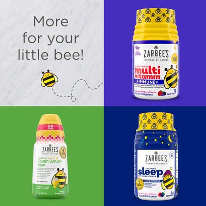 Imagem de Xarope de Sabugueiro Zarbee's para Crianças - 120ml com Vitamina C e Zinco