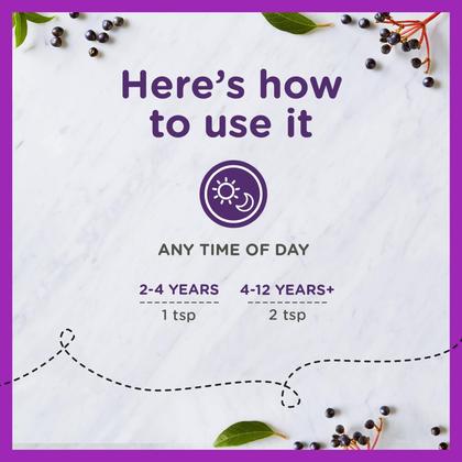 Imagem de Xarope de Sabugueiro Zarbee's para Crianças - 120ml com Vitamina C e Zinco