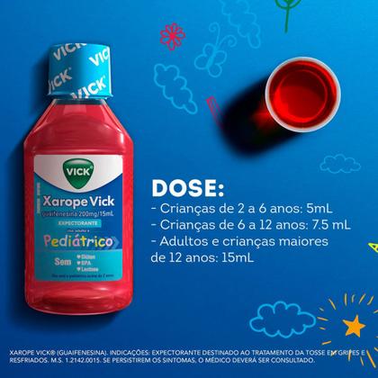 Imagem de Xarope Vick Pediátrico 120ml