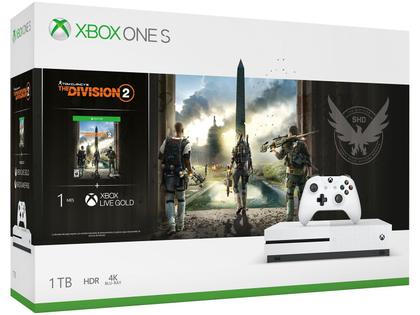 Xbox One S 1TB 1 Controle Microsoft 1 Jogo - Live 1 Mês - Xbox