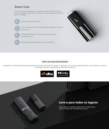 Imagem de Xiaomi Mi Stick TV Full HD plus hdmi 8GB android TV Streaming