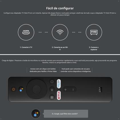 Imagem de Xiaomi Mi Tv Stick Tv 4k Controle De Voz