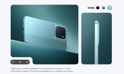 Imagem de Xiaomi POCO C85 256GB 8GB NFC 50mp tela 6,9 120Hz Celular Ultra Fluidez 6000mAh Top 1º Custo benefício