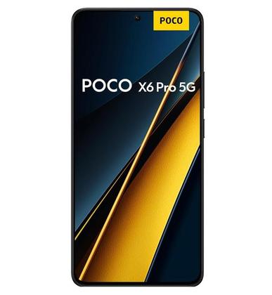 Imagem de Xiaomi POCO X6 Pro 5G 12GB+512GB NFC Dimensity 8300-Ultra 64MP triple camera 67W 120Hz AMOLED  Smartphone (Preto)