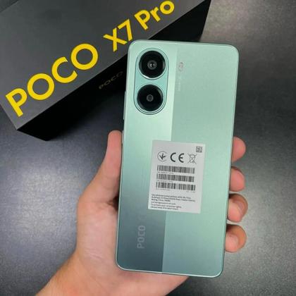 Imagem de Xiaomi POCO X7 PRO 512GB 12GB 5G NFC Amoled 120Hz Câmera tripla 4K Premium Top de Linha proteção IP68 Bateria 6000mhA 90W