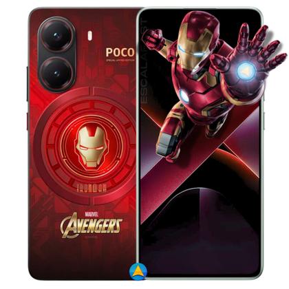 POCO X7 Pro Iron Man Edition 512GB　ケース付 XIAOMI POCO X7 Pro Iron Man Edition NFC 512/12GB + FONE SEM FIO