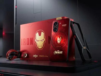 XIAOMI POCO X7 Pro Iron Man Edition NFC 512/12GB + FONE SEM FIO
