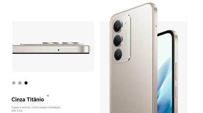 Imagem de Xiaomi Redmi 15 256GB 16GB Ramboost Tela 144Hz 50MP Câmera 50 Mp Bateria 7000mAh 33W Smartphone Top Celular Custo benefício