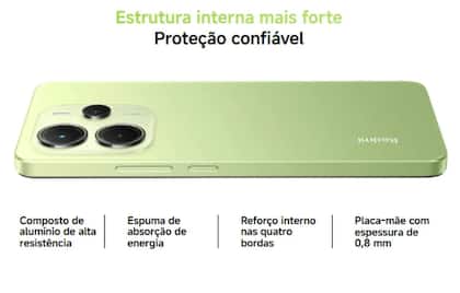 Imagem de Xiaomi Redmi Note 14 256GB 8GB RAM Dual SIM Tela 6.67 Azul