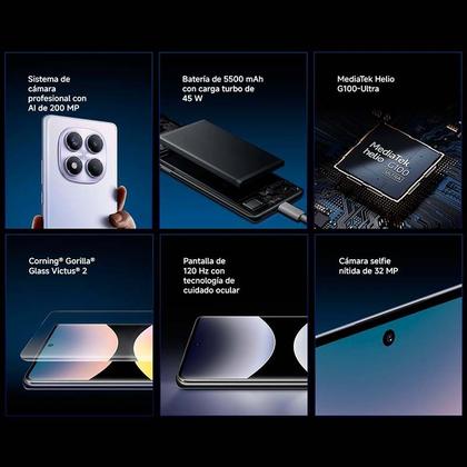 Imagem de XIaomi Redmi Note 14 PRO / NFC Câmera tripla 200MP / 32MP Frontal / 256GB Tela AMOLED 120Hz FHD plus / Design e Performance Premium celular Xiaomi