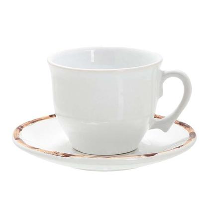 Imagem de Xícara Café com Pires Bambu Scalla 100ml 1ª Linha