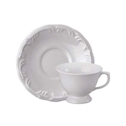 Imagem de Xicara Chá Com Pires 200Ml Porcelana Schmidt - Mod. Pomerode 114