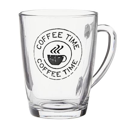 Imagem de Xicara de vidro 210ml jg. c/6pcs xivi038