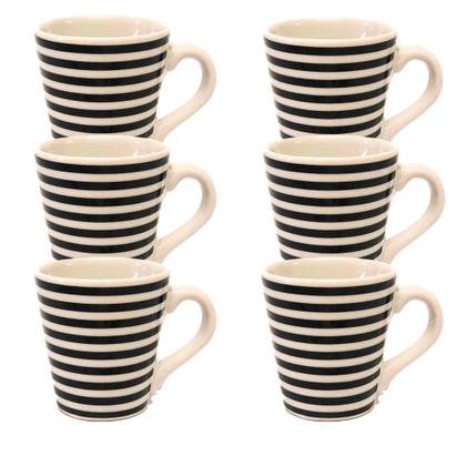 Imagem de Xícaras caneca Café Chá Porcelana 110 Ml louça personalizada 6 unidade Envio Rápido